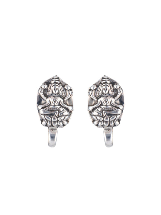 Sterling Deity Studd Earrings