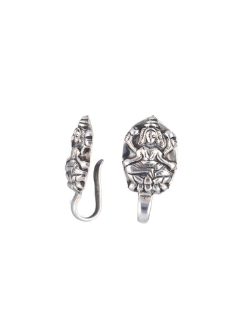 Sterling Deity Studd Earrings